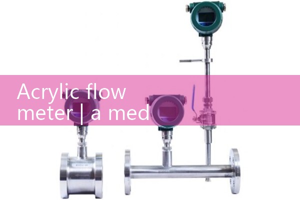 acrylic flow meter|venturi meter