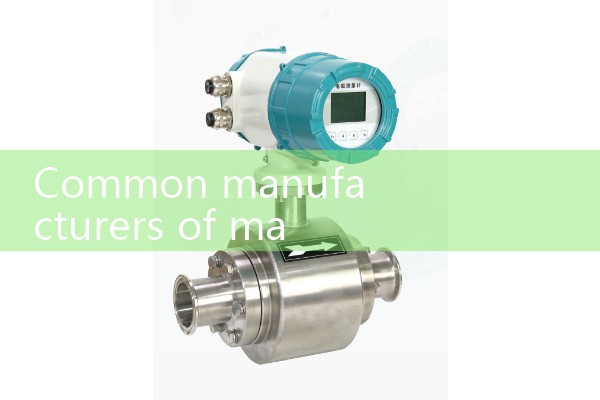 Commonly used manufacturer names for mass flow meters