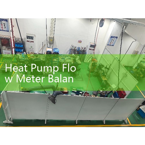 Heat Pump Flow Meter Balancing: Optimizing Refrigerant and Water Exchange Rates for Max COP